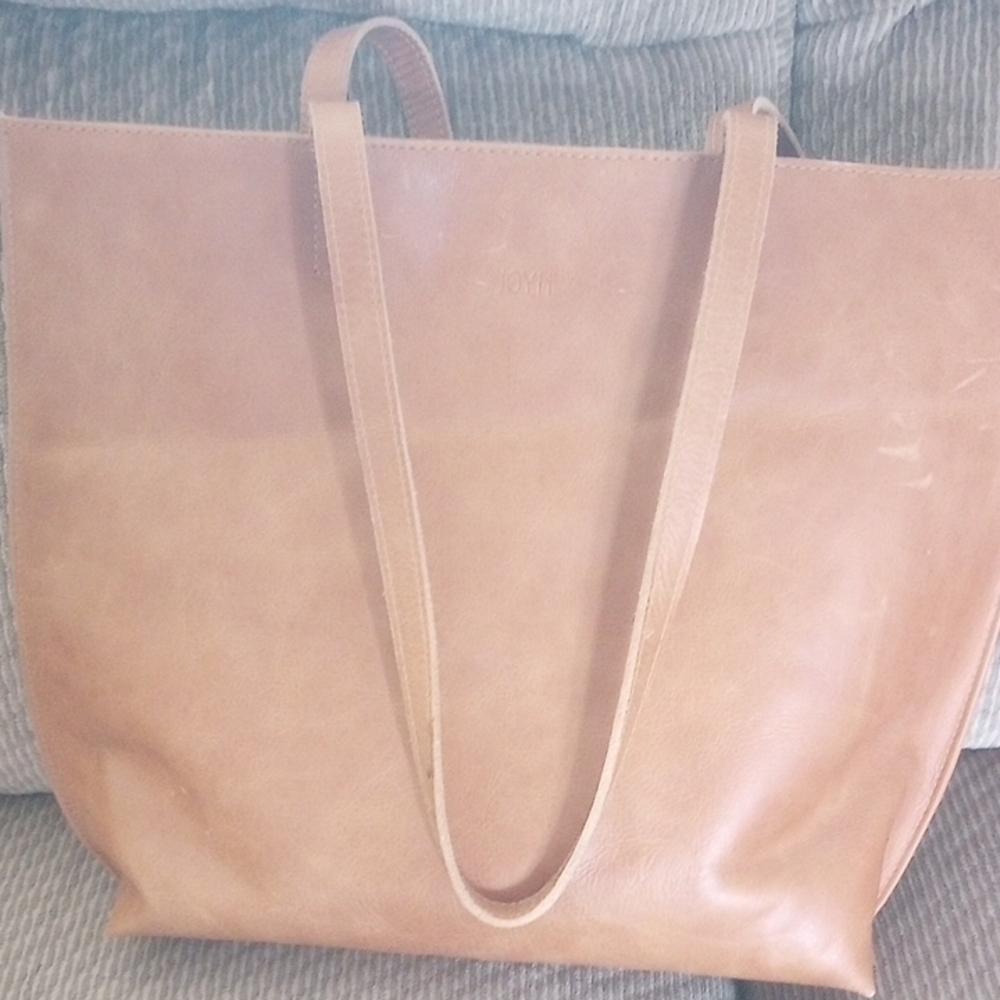 Joyn Leather Tote Bag